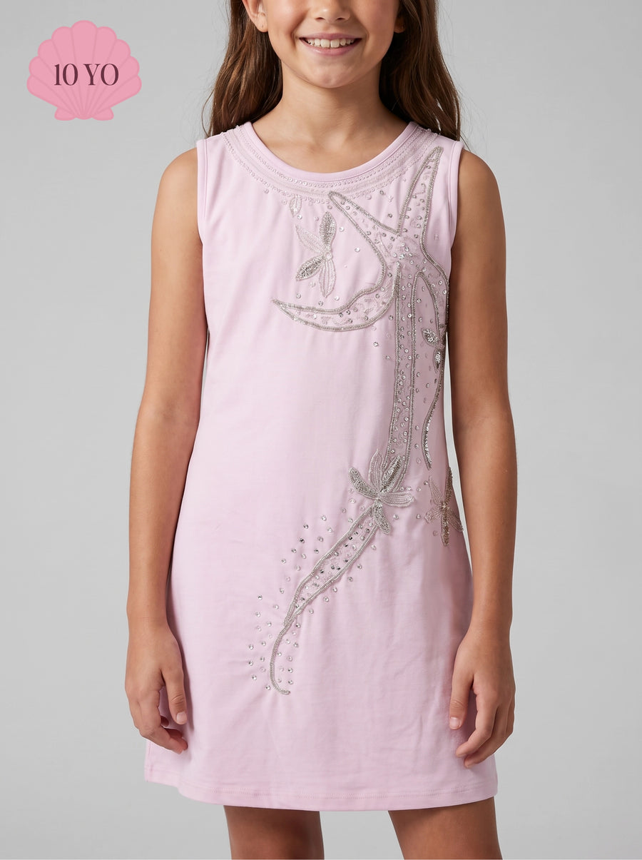 Selene Sleeveless Multi Color Kids Dress
