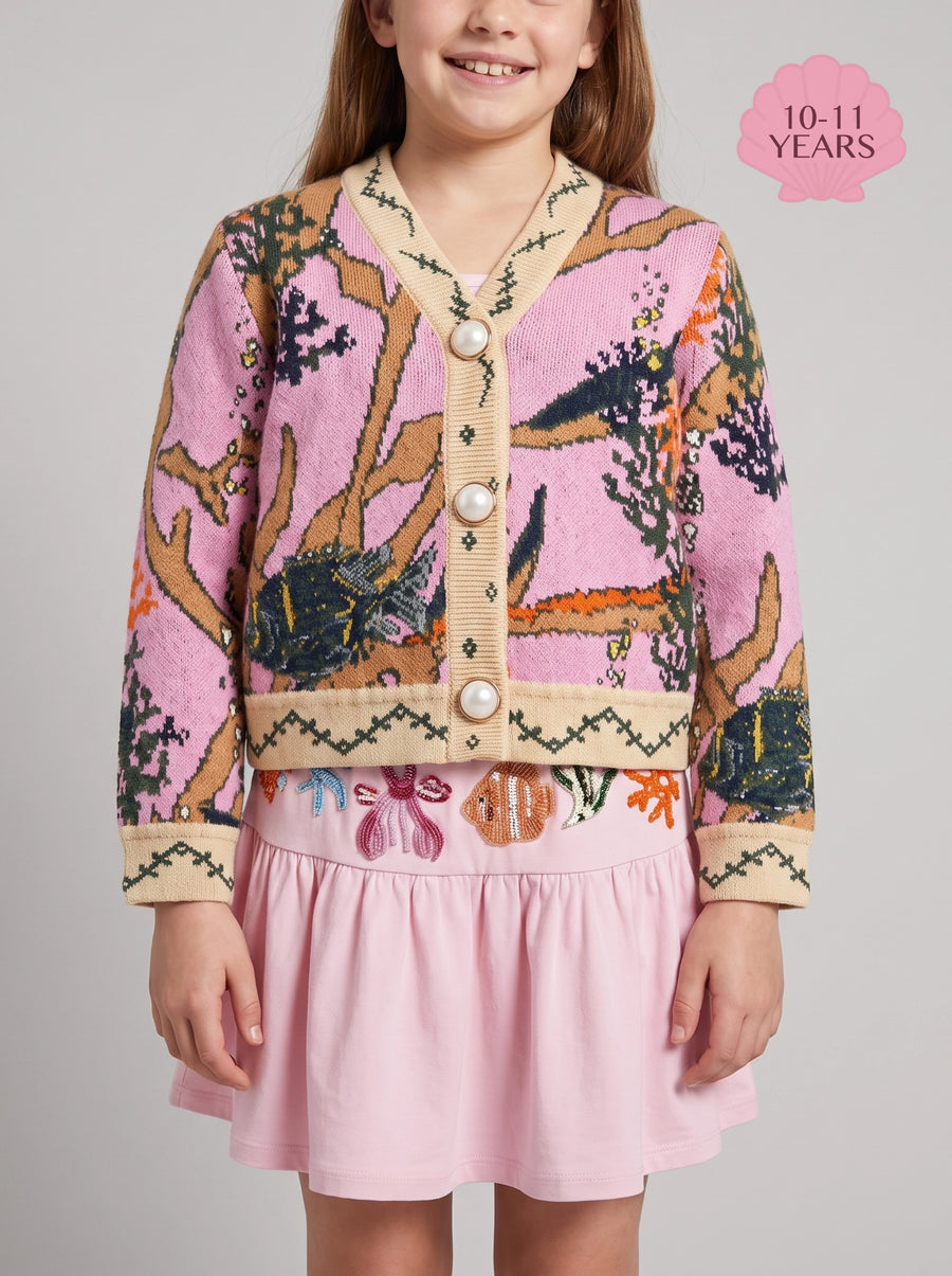 Bonnie Kids Pink Cardigan