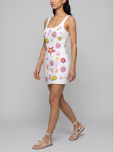 Totally Spies Lycra Mini Dress Cosmetic White