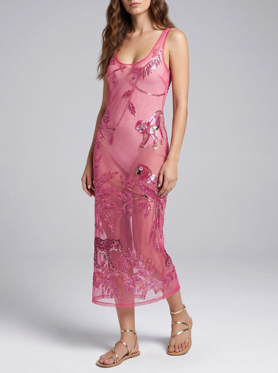 Zola Sheer Maxi Dress