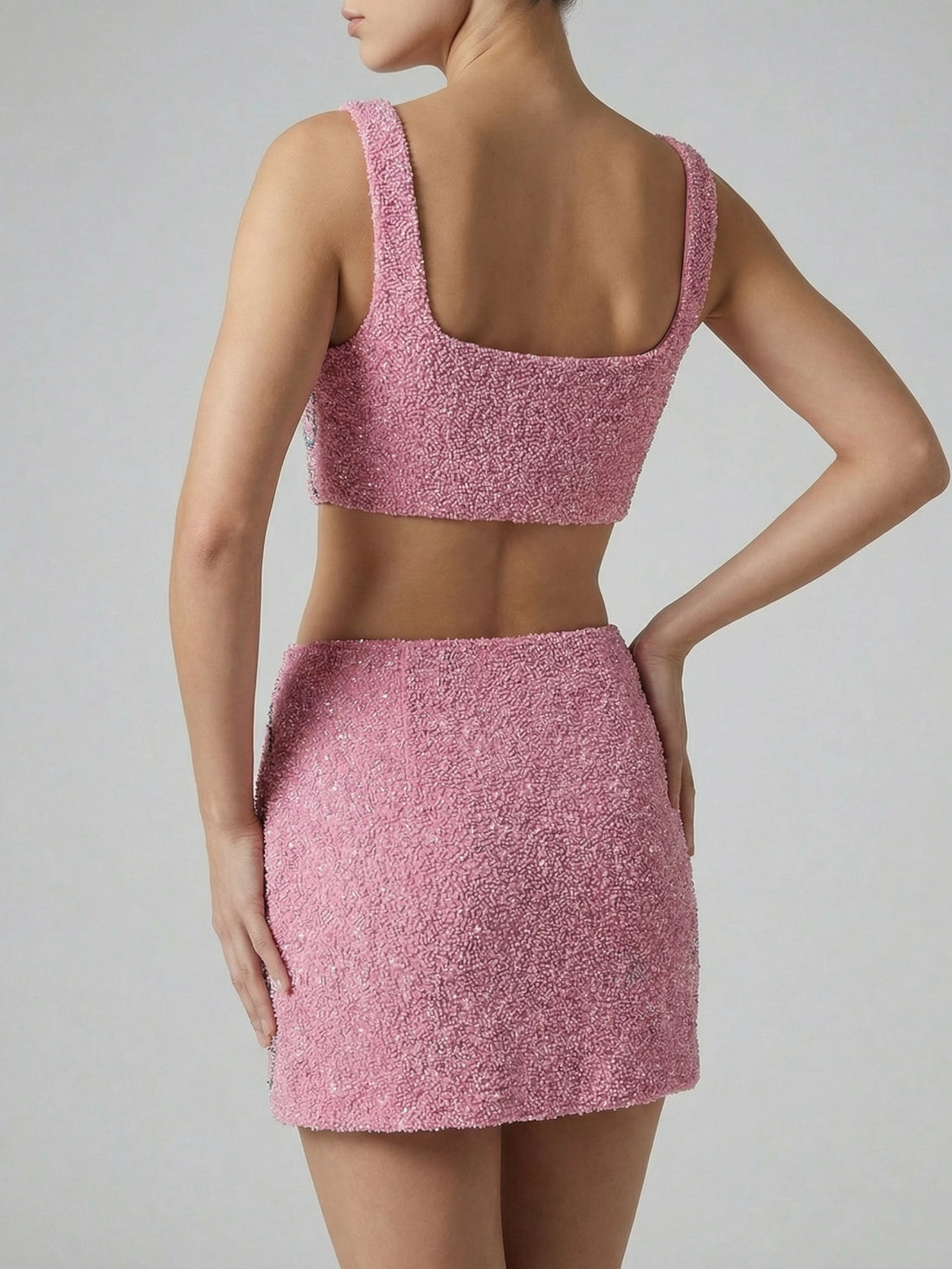 Daisy Mirage Mini Skirt in Pink