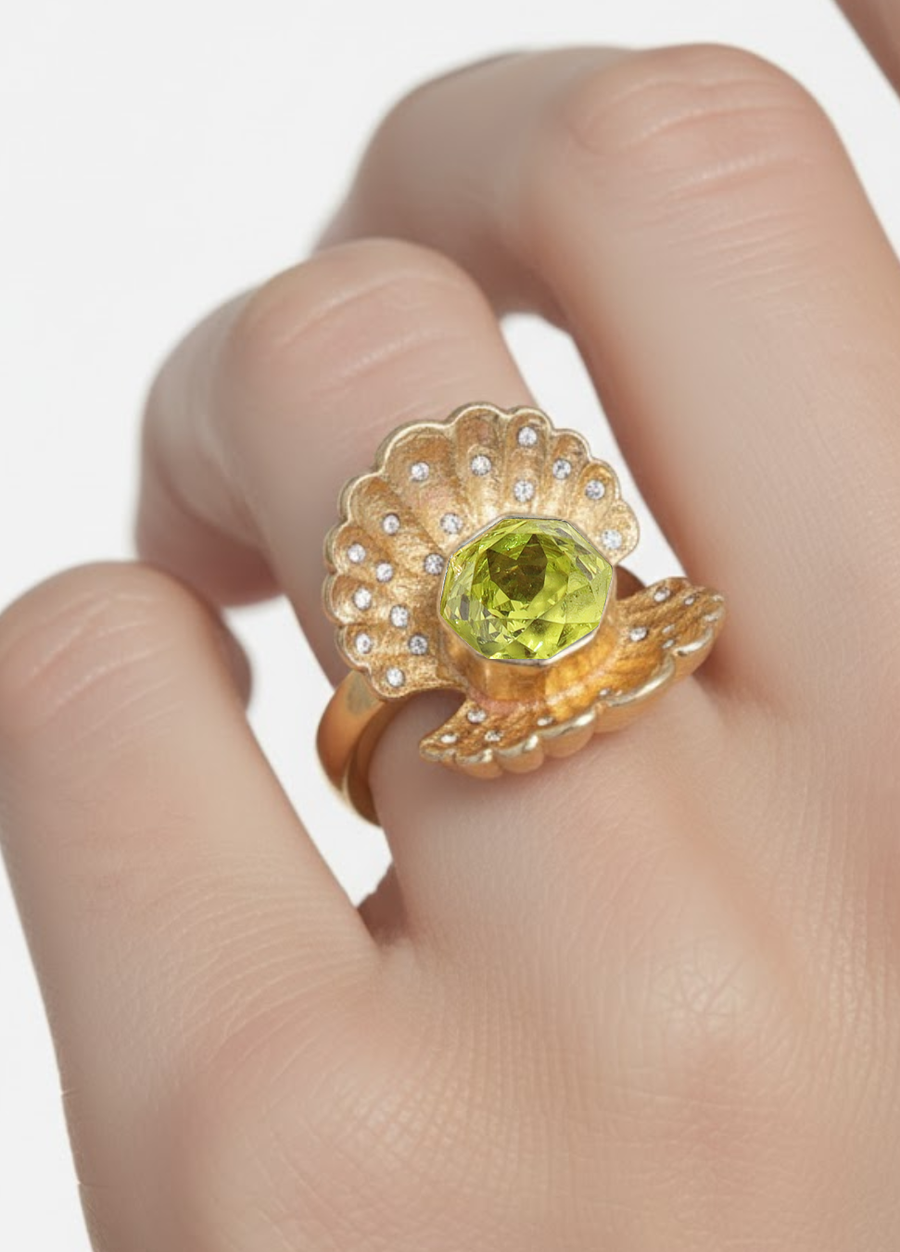 Shell Symphony Ring