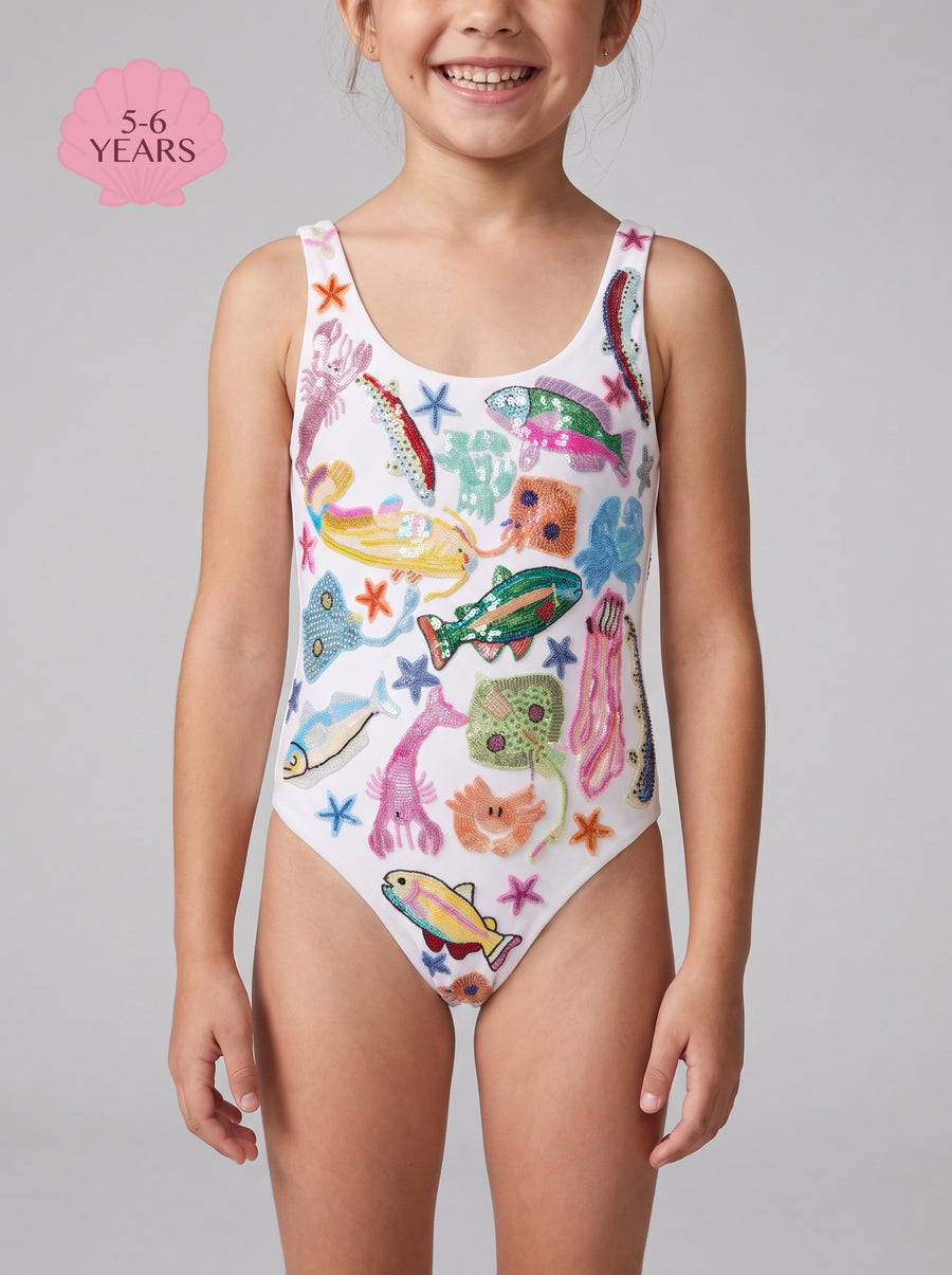 Arizona Kids Swimsuit Multi Colour
