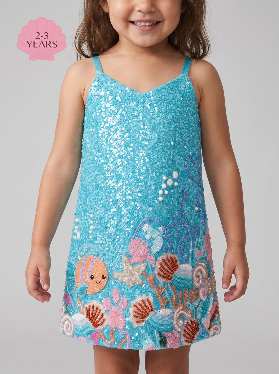 Neptune Kids Blue Dress