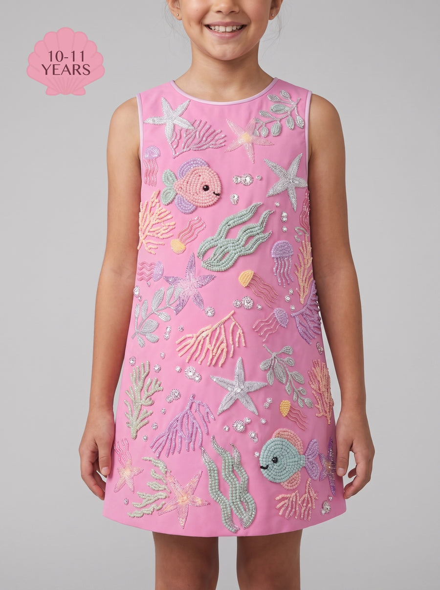 Sea Breeze Kids Pink Dress