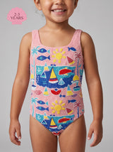 Lume Swell Kids Swimsuit Multi Colour