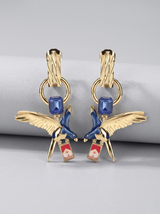The Smoking Bird Earrings