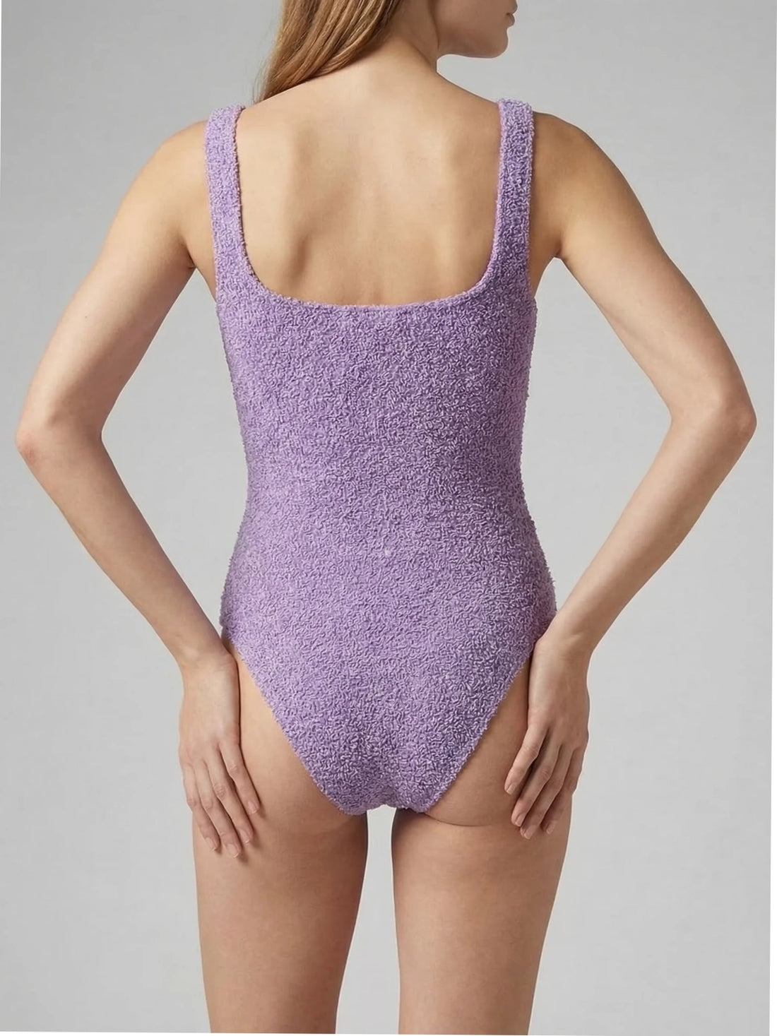 Sea Whisper Fully Beaded Pink Swimsuit