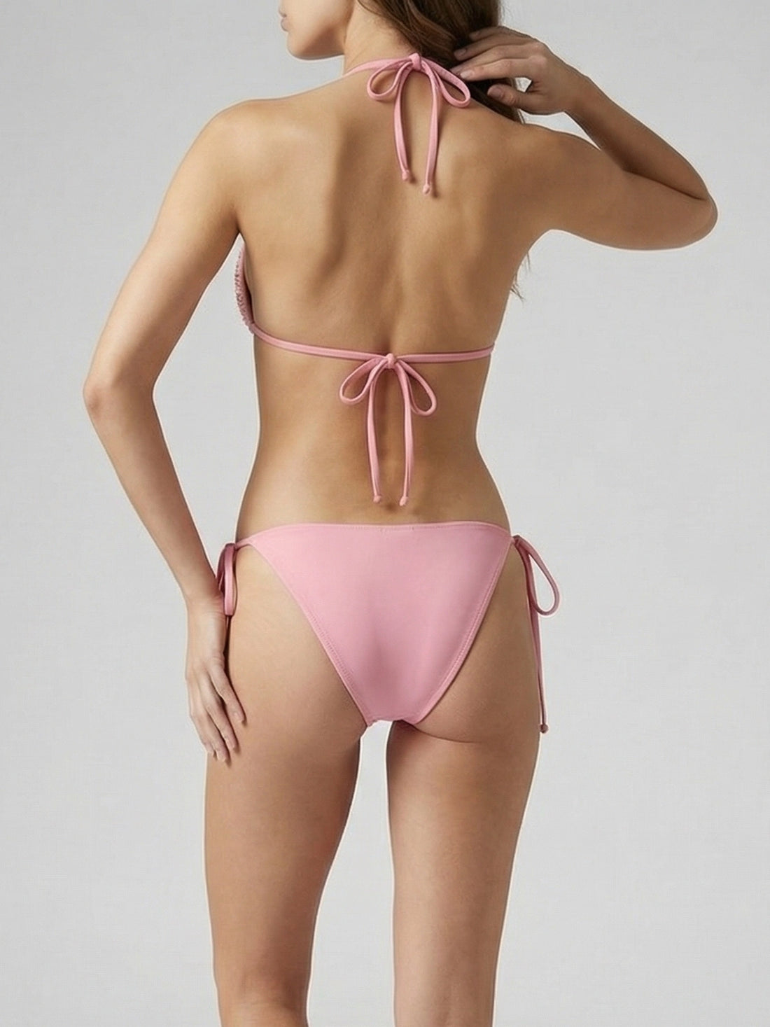 Coral Starfish Pink Bikini Top