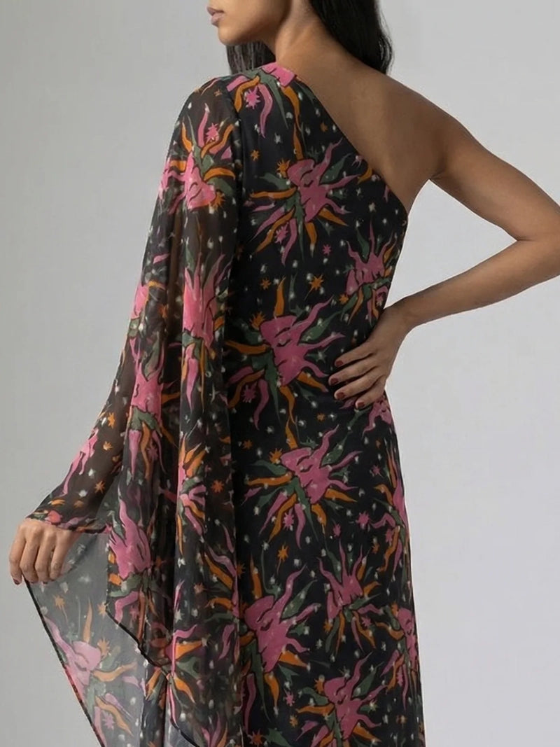 Alena One Shoulder Party Dress