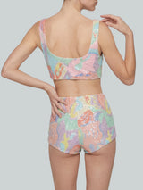 Boston Pastel Reef Crop Top