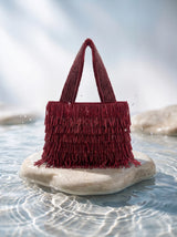 Red Bag Tasseled