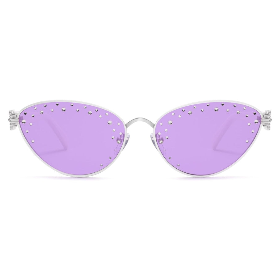 Oceanus x SOJOS Darling Sunglasses Purple - Oceanus Swimwear