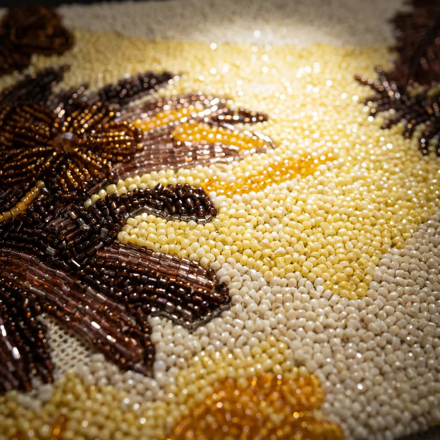 Golden Sunset Beadwork Details
