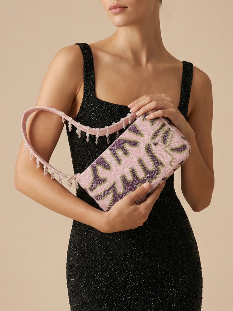 Coralia Beaded Bag