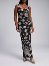 Coraline Multi Colour Long Dress