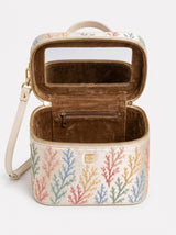 Coral Garden Vanity Bag