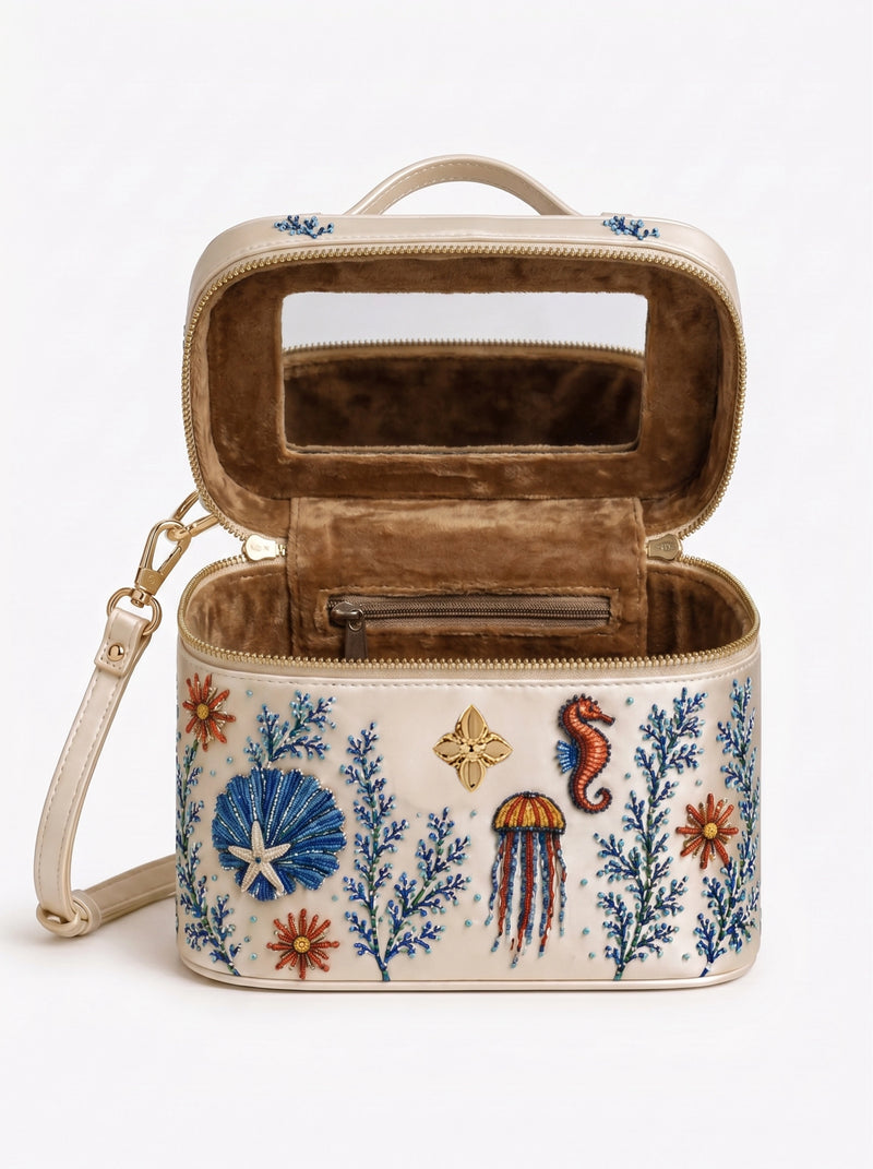 Marine Whispers Vanity Bag