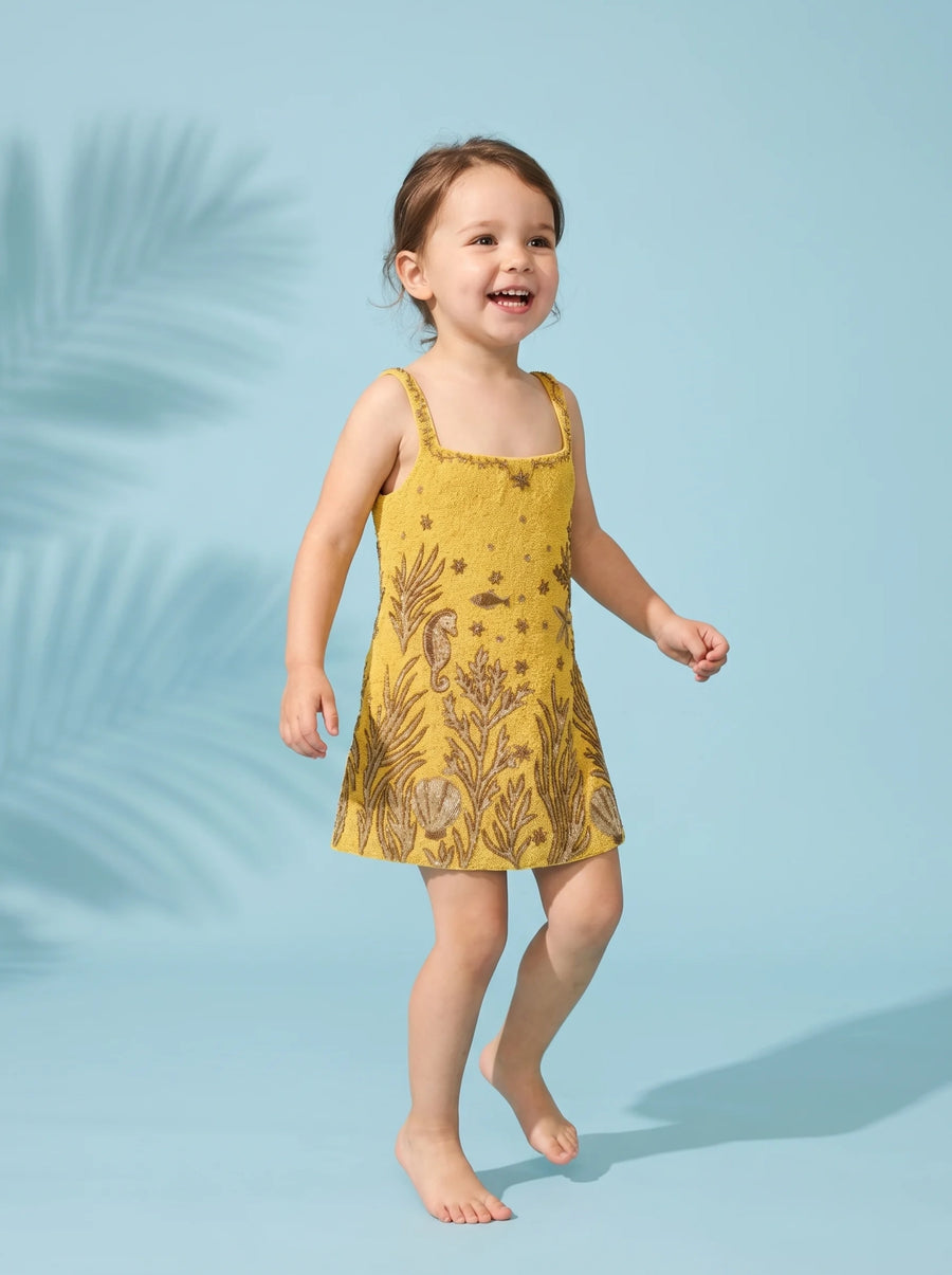 Seahorse and Star Kids Dress