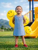 Selene Sleeveless Kids Dress