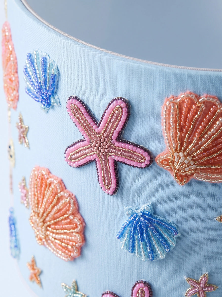Fia Starfish Blue Lamp