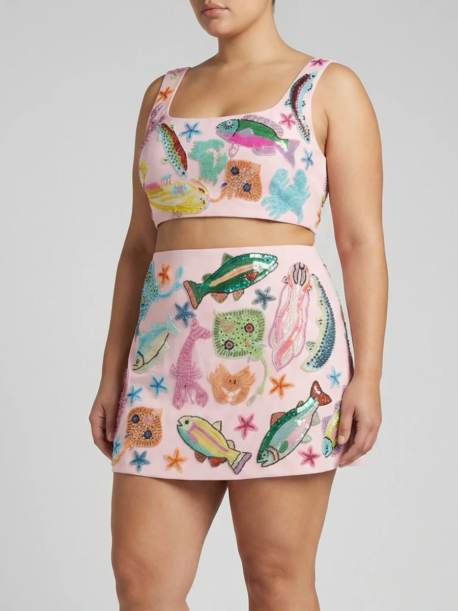 Arizona Co-ord Top Pink