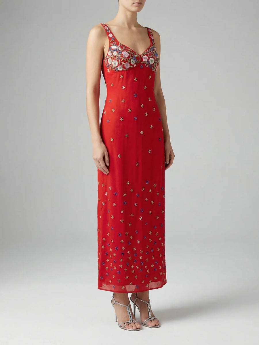 Celeste Jardin Long Dress