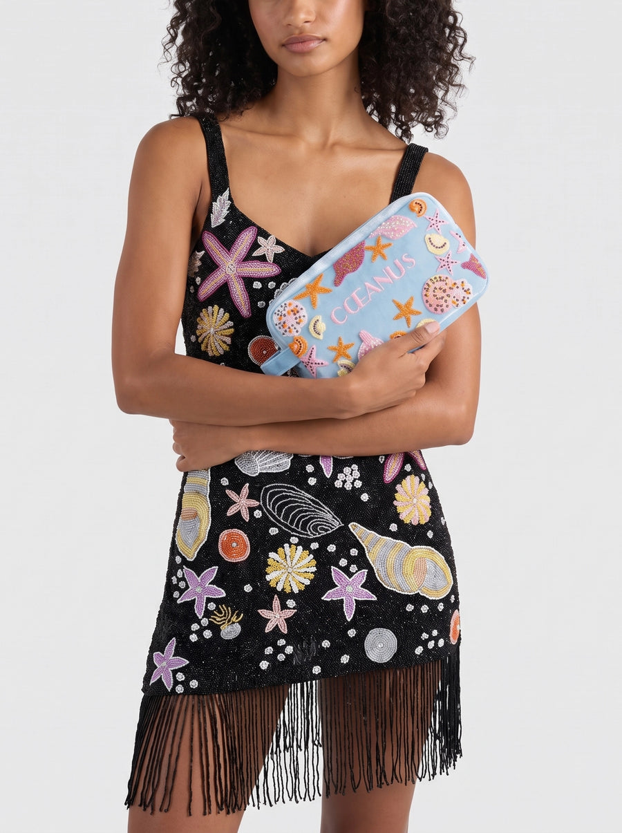 Oceanus Sea Treasure Beaded Bag