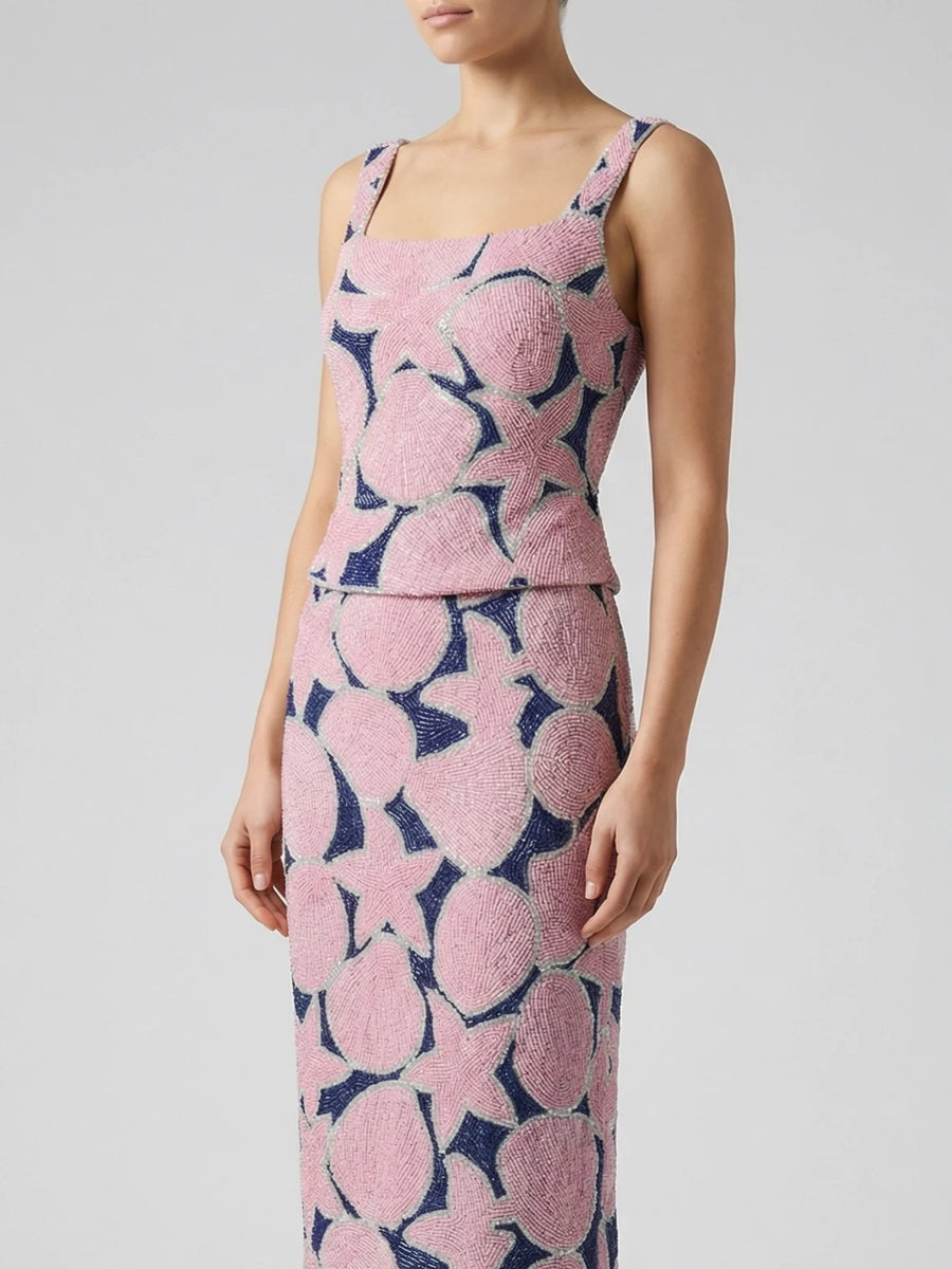 Sea Moscow Long Co-ord Skirt Multi Colour