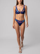 Oceanus Pearl Tide Multi-color Bikini Bottom