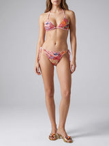 Oceanic Bloom Pink Bikini Bottom