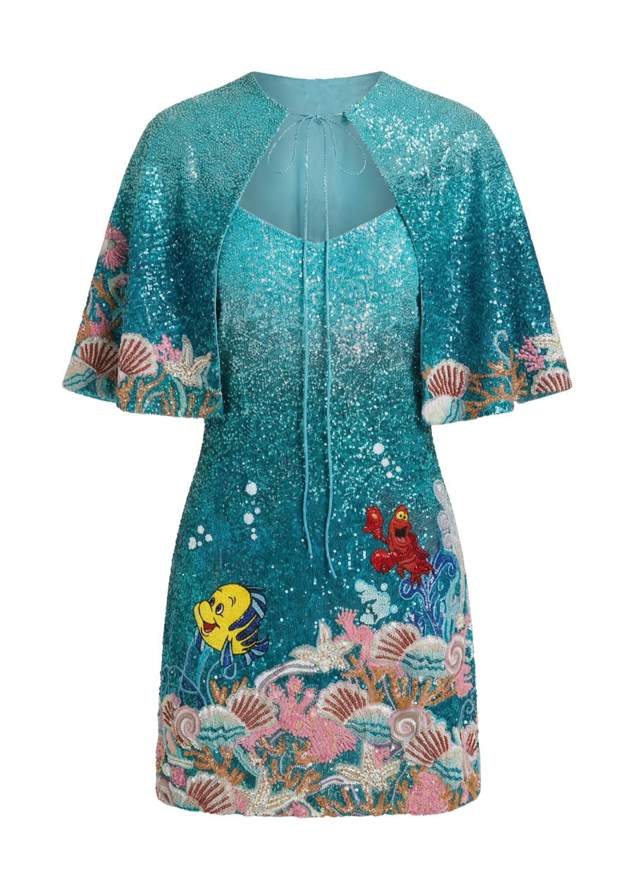 Disney | Oceanus Neptune Cape in Blue