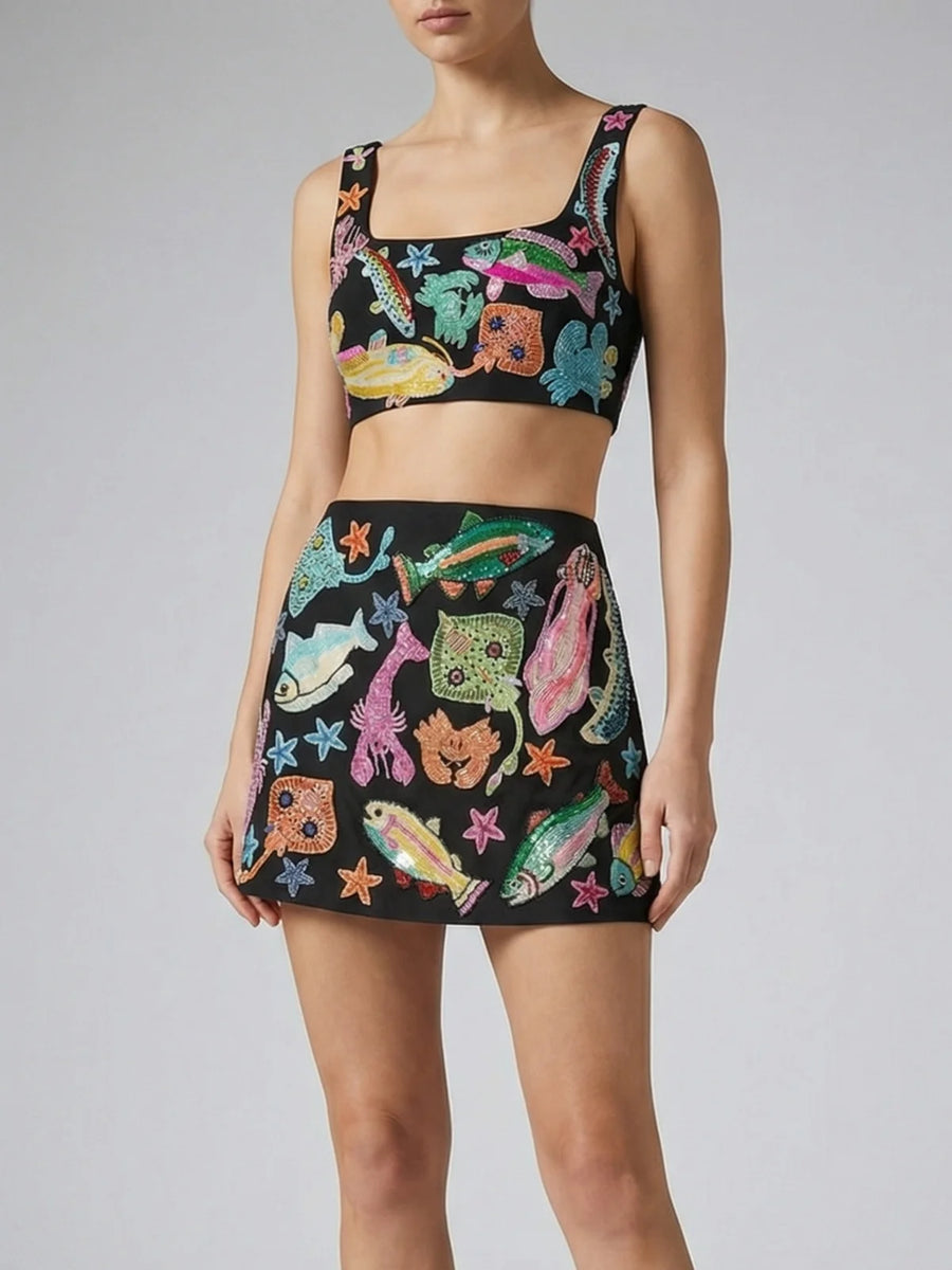 Arizona Co-ord Top Multi Color