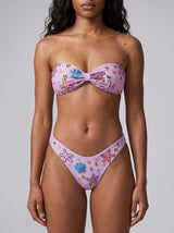 Quinn Clasp Closure Bikini Top Lilac