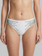 Ophelia Hand Embroidered Bikini Bottom White