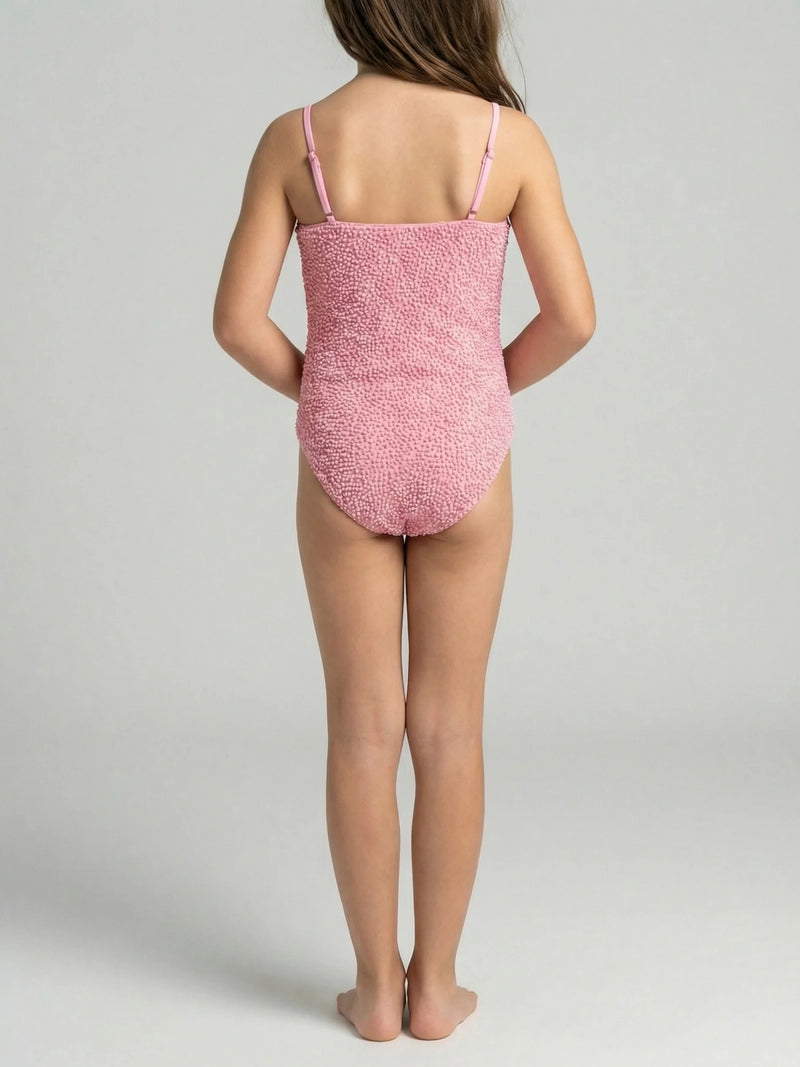Oceanus | Disney Kids Under the Sea Fuschia Swimsuit