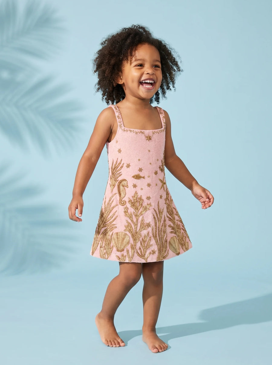 Seahorse and Star Kids Dress