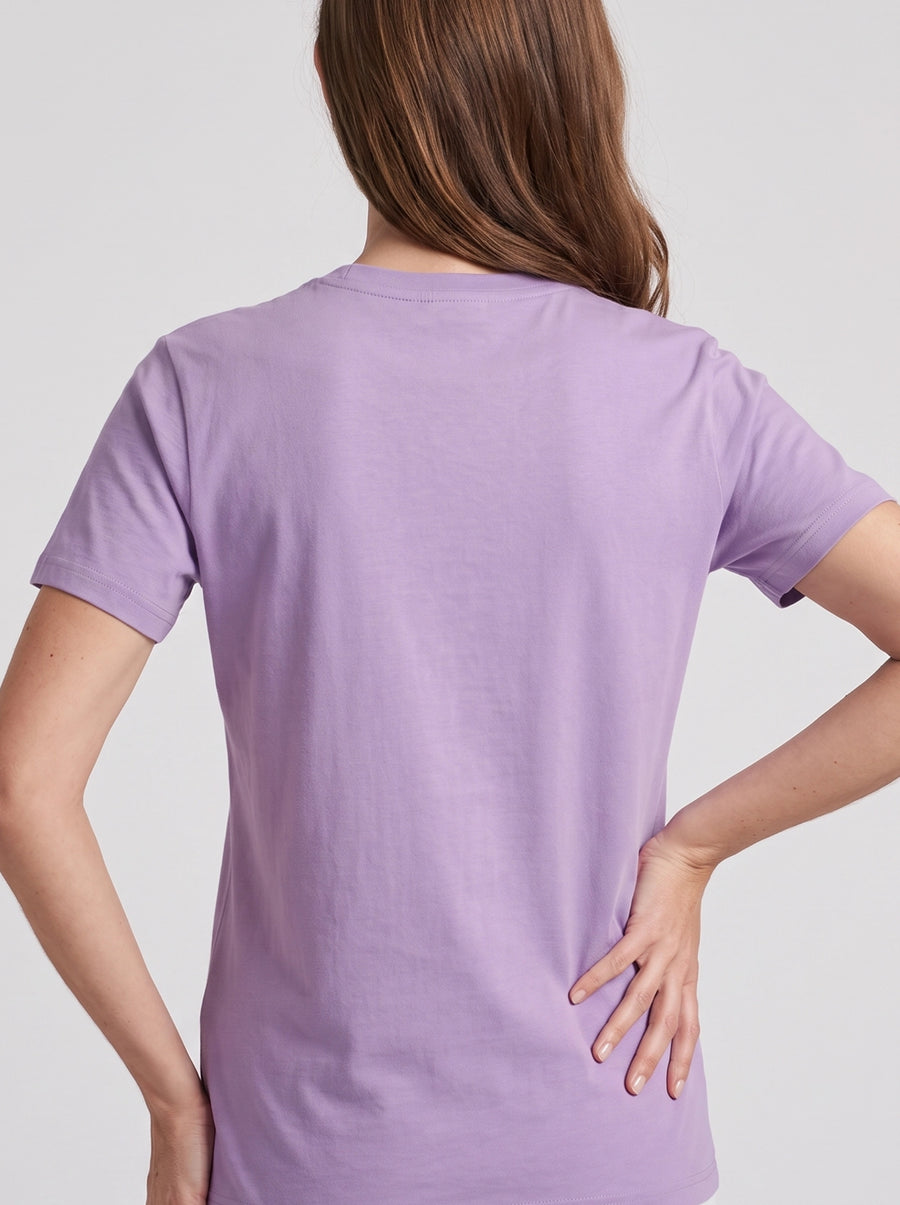 Oceanus Tropical Fish Purple T-Shirt