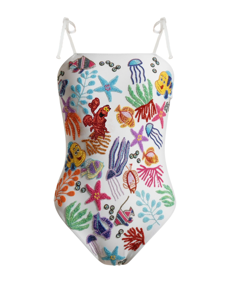 Disney | Oceanus Attina Swimsuit in White