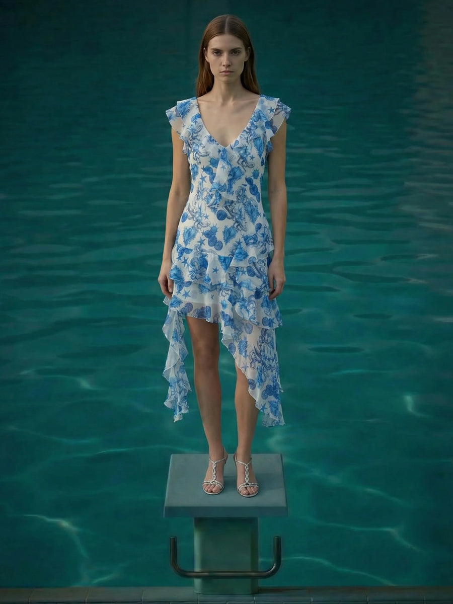 Octavia Luxe Split Leg Dress
