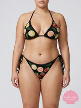 Oceanus Fruit Bikini Top