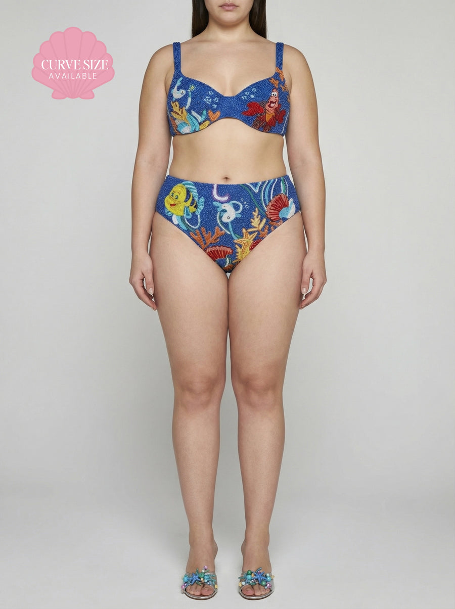 Disney Oceanus Mystic Shores Fully Beaded Bikini Bottom