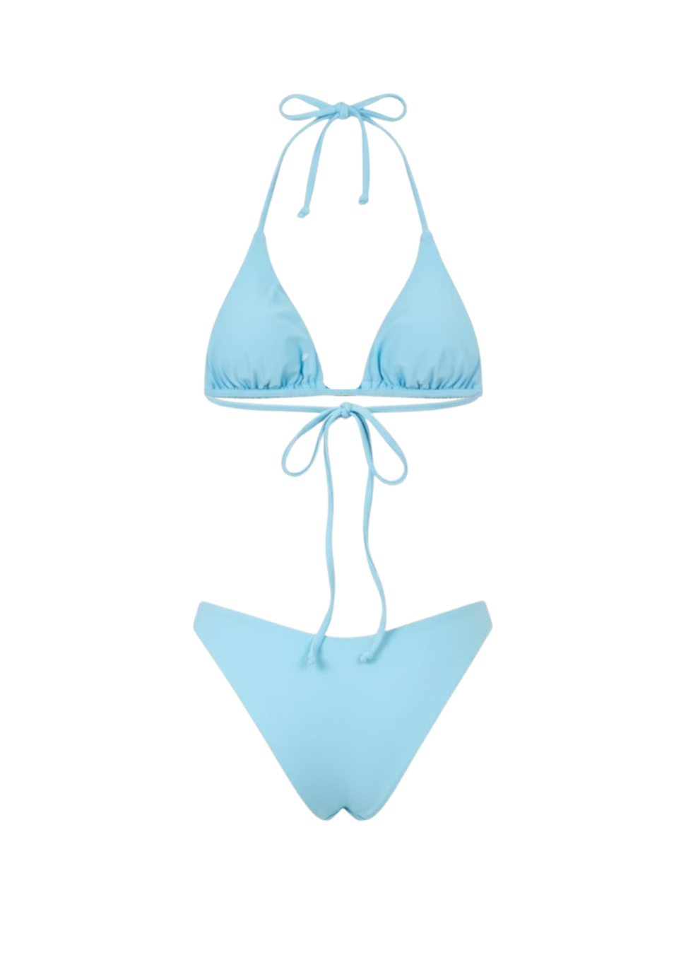 Calliope Luxury Crystal Bikini Top Aqua
