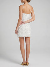 Arabella Hand Beaded Crystal Dress Multi Colour