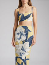 Sunshine Bloom Co-ord Top Oceanus x By Poppy