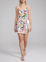 Arizona Embroidered Multi Coloured Sarong