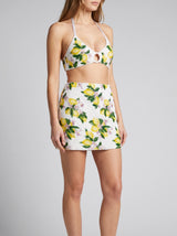 Lemon Blossom Bikini Co-Ord Top