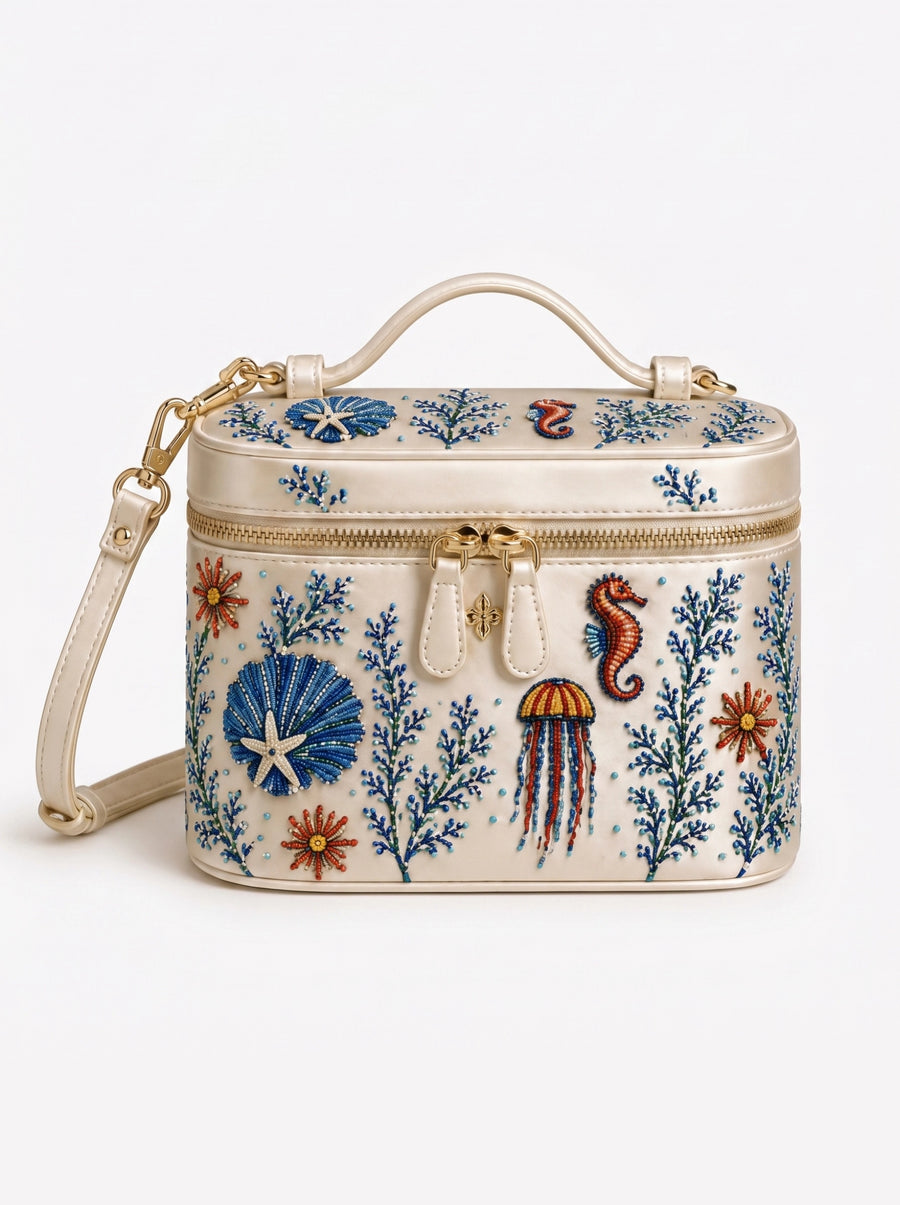 Marine Whispers Vanity Bag