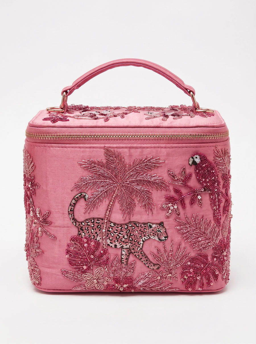 Tropical Pink Vanity Bag