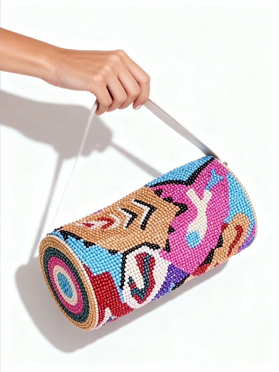Boston Embellished Bag - Multi Colour